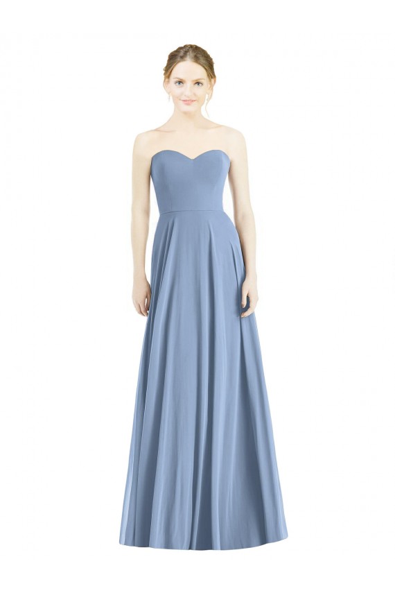 Shop Strapless Sweetheart Chiffon Bridesmaid Dress