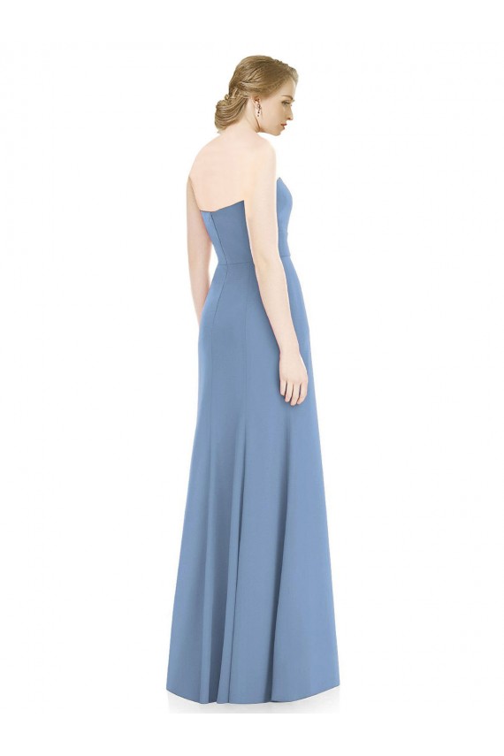 Shop Draped Strapless Sweetheart Trumpet Chiffon Bridesmaid Dress