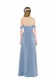 Shop Sweetheart Neckline Chiffon Off-the-Shoulder Bridesmaid Dress