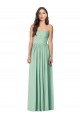Shop Draped Sweetheart Strapless Long Chiffon Bridesmaid Dress
