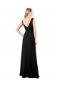 Shop V-Neckline Chiffon Bridesmaid Dress / Prom Dress with Draped Bodice