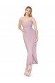 Shop Short Knee Length Chiffon Wrap Bridesmaid Dress / Cocktail Prom Dress with Straps