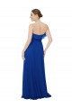 Shop Ruffled Chiffon Strapless Bridesmaid Dress