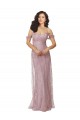 Shop Sweetheart Chantilly Lace Bridesmaid Dress with Off the Shoulder Sleeves
