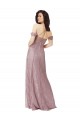 Shop Sweetheart Chantilly Lace Bridesmaid Dress with Off the Shoulder Sleeves
