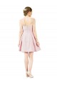 Shop Short Knee Length Sweetheart Satin Cocktail Bridesmaid Dress