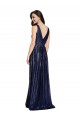 Shop Long V-Neck Sparking Formal Sequin Bridesmaid Dress / Prom Dress with Low V-Back