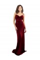 Shop Cowl Neck Long Criss Cross Open Back Formal Silky Satin Bridesmaid Dress / Prom Dress