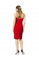 Shop Sleeveless Sheath Sweetheart Neckline Formal Crepe Bridesmaid Dress / Prom Homecoming Dress