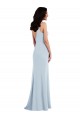 Shop V Back Spaghetti Strap Maxi Bridesmaid Dress / Prom Dress with Pockets