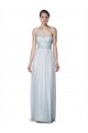 Shop One Shoulder Illusion Tulle Bridesmaid Dress with Knot Detail