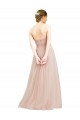 Shop Floor Length Sweetheart Tulle Bridesmaid Dress with Open Back