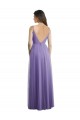 Shop Sweetheart Deep V-Back Tulle Bridesmaid Dress with Draped Bodice
