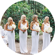 Shop White Bridesmaid Dresses